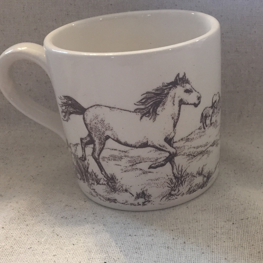 Vintage Horse Mug